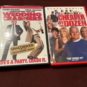 * Wedding Crasher & Cheaper By The Dozen